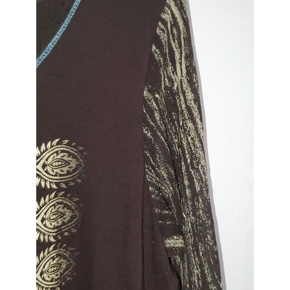 A Christopher & Banks Women's Top Boho Hippie Cottage Core Lightweight L - Picture 7 of 10